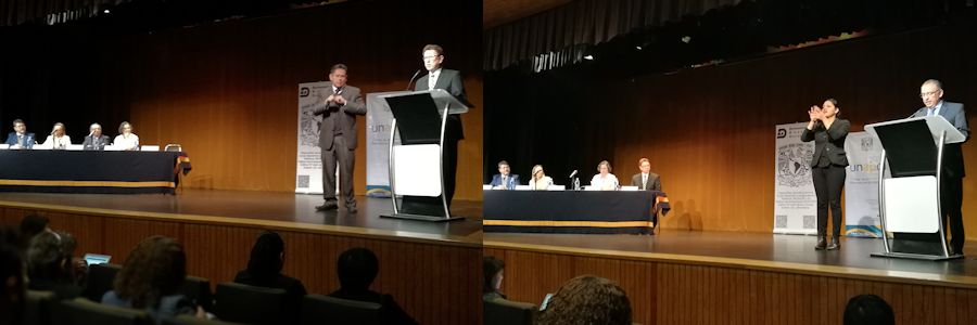 Fotografía de la inauguración del seminario