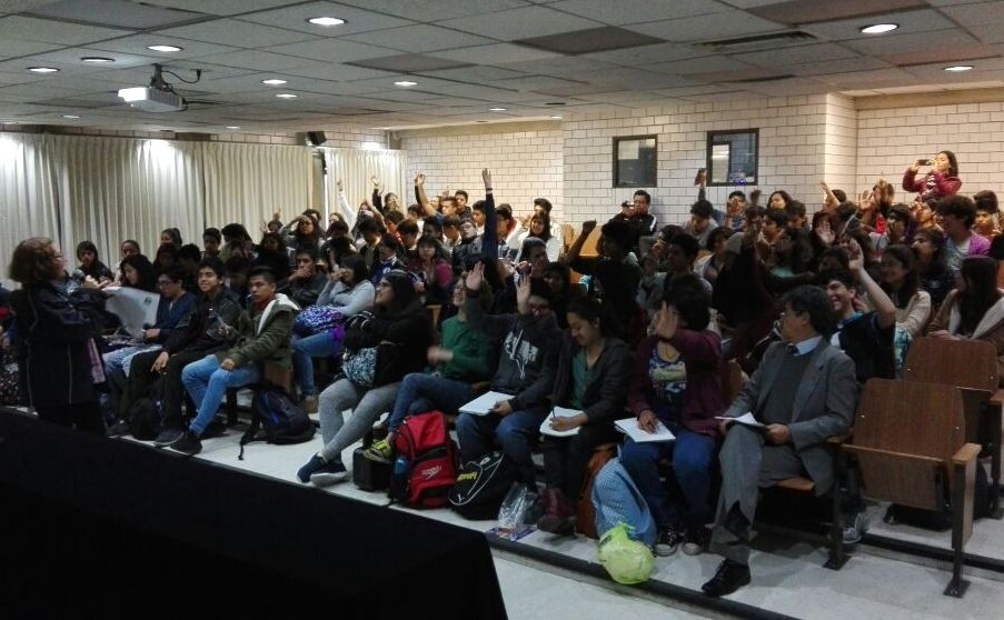 fotografía de alumnos de bachillerato